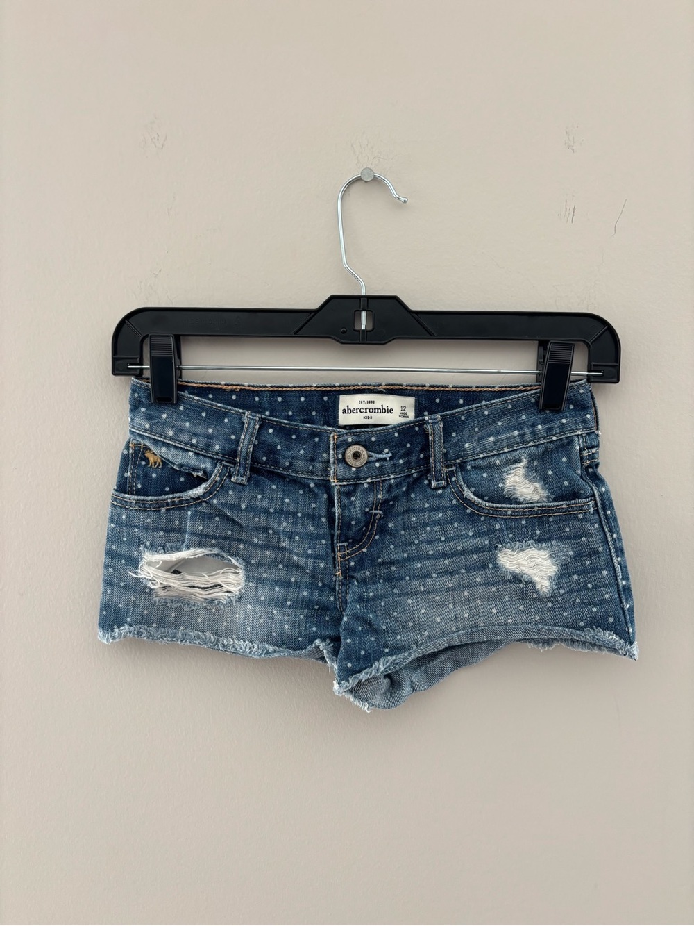 Abercrombie Kids Girls Bundle Size 11/12 Jeans Shorts Tops 7 Pieces - Picture 5 of 13